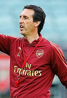 Unai Emery Spanish association football coach and former player