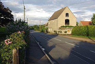 A427 road road in England