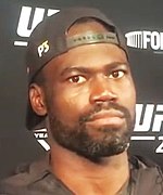 Jamaican MMA fighter Uriah Hall