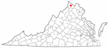 Location of Winchester in Virginia VAMap-doton-Winchester.PNG