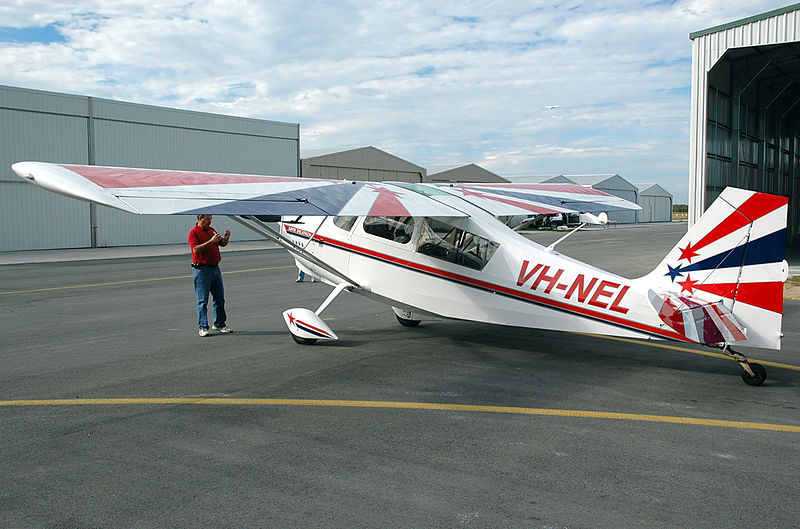 File:VH-NEL American 8KCAB Super Decathlon Aerobatics Australia (10358864683).jpg Wikimedia Commons