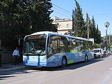 Lecce içinde Van Hool A330T troleybüs.jpg