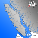 Map of vancouver island