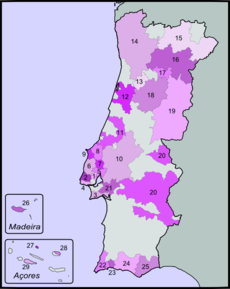Portuguese wine regions Vinos DOC de Portugal.png