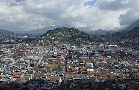 View the Historical Center of Quito, First Cultural Patrimony of Humanity