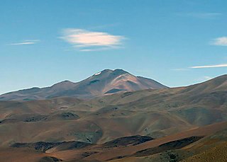 Nevado Queva Mountain in Argentina
