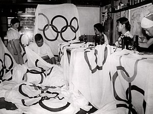 Voorbereidingen Olympische Spelen 1940.jpg