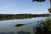 Čeština: Rybník Vybírač (21,3 ha) v k.ú. Buková u Nových Hradů, obec Olešnice, okres České Budějovice. English: Vybírač pond in Olešnice, České Budějovice District, South Bohemian Region, Czechia.