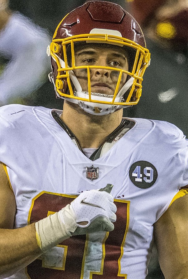 Kerrigan with Washington in 2021