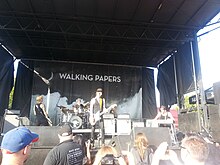 Walking Papers, выступление на фестивале Uproar Festival 2013 