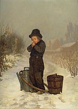 Warming his Hands (1867)