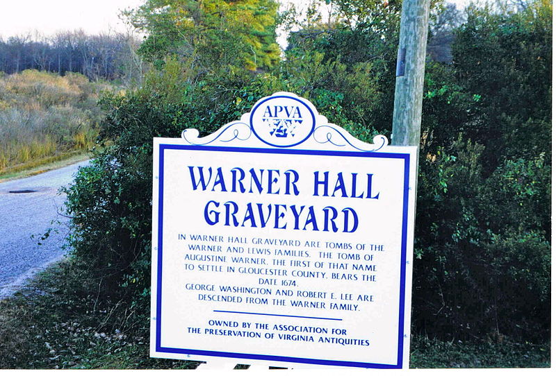File:Warner Hall Graveyard Sign.jpg