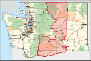 Washington's 4th congressional district (since 2023) (new version).svg