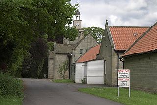 <span class="mw-page-title-main">Welburn on Hodge Beck</span> Village and civil parish in North Yorkshire, England