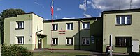 Polski: Budynek urzędu gminy w Wieczfni Kościelnej