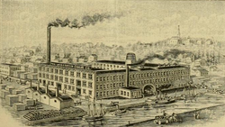 The Wisconsin Chair Company's original factory was destroyed in a massive fire on February 19, 1899. The company rebuilt and stayed in business until 1954, holding the status of the county's largest employer in the early 20th century.