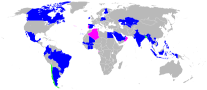 World operators of the EADS CASA C-295 (M and Persuader).png