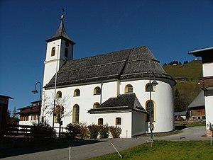 Katholische Pfarrkirche Zum heiligen Josef in Zöblen