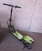 A modern electric kick scooter