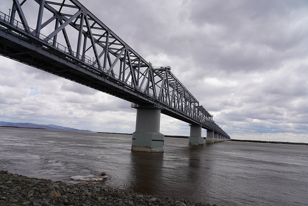 Российско-китайский Железнодорожный мост через Амур