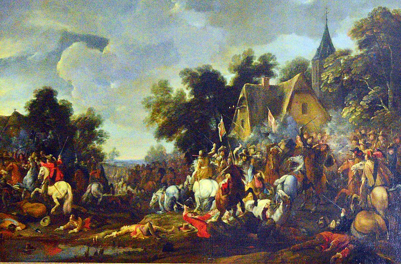 File:"Battle Scene from the 80 Years War" by David Temiers the Younger.jpg