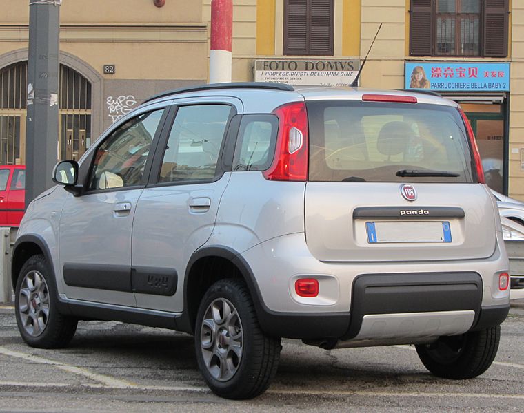 File:" 13 - ITALY - Fiat Panda 4x4 - Milan ( Mini SUV for urban and off road ) 04.jpg