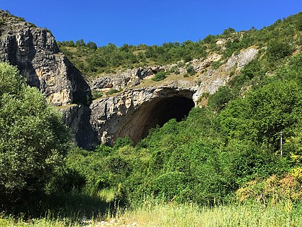 The entrance of Pešna