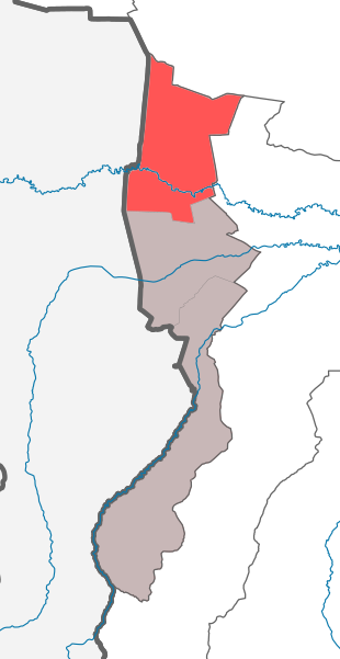 Asentamiento rural de Sernovodsk en el mapa