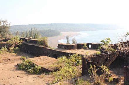 Purnagad sea fort near ratnagiri