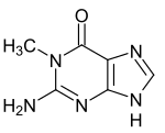 Illustrasjonsbilde av element 1-metylguanin