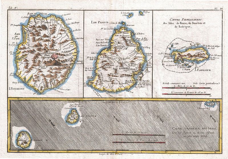 File:1780 Raynal and Bonne Map of Mascarene Islands, Reunion, Mauritius, Bourbon - Geographicus - GeneralesIsles-bonne-1780.jpg