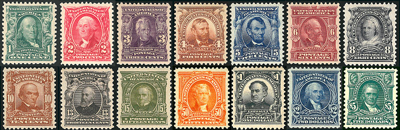 1900 Stamps, Early American Stamps