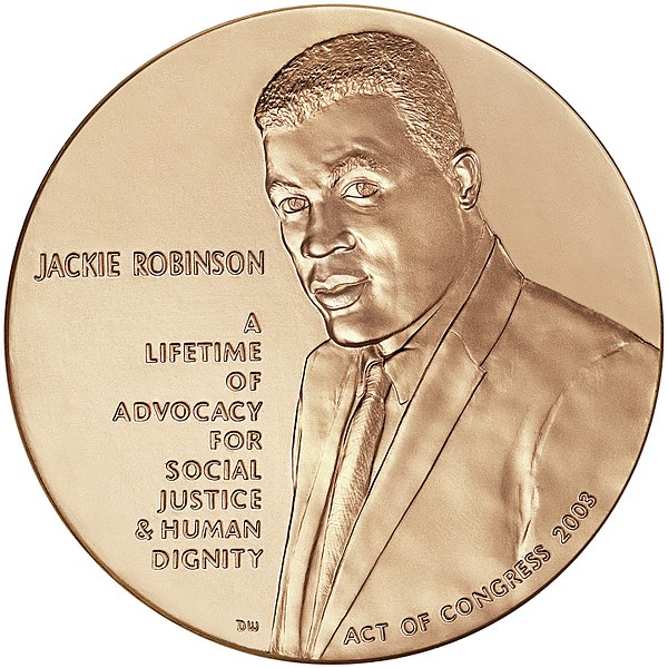 File:2003 Jackie Robinson Congressional Gold Medal front.jpg