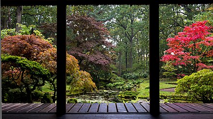 Japanese garden in Clingendael Park