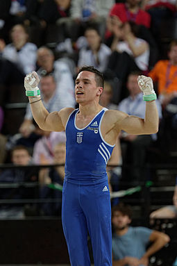 2015 Europæisk mesterskab i kunstgymnastik - Ringe - Eleftherios Petrounias 13.jpg