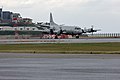 * Nomination A Japanese Maritime Self-Defense Force (JMSDF) Lockheed P-3 Orion landing at the Naha Airport in Naha, Okinawa, Japan, as part of the 2018 Naha Air Show. --Balon Greyjoy 23:39, 25 February 2022 (UTC) * Promotion  Support Good quality. --King of Hearts 01:06, 26 February 2022 (UTC)