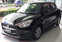 File:2021 Suzuki Swift Sport 1.4 AT red rear view in Brunei.jpg - Wikipedia