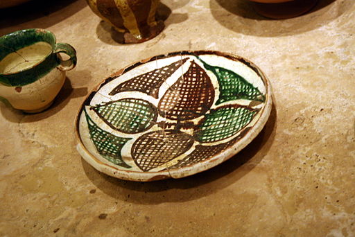 2141 - Byzantine Museum, Athens - Byzantine ceramic ware - Photo by Giovanni Dall'Orto, Nov 12 2009