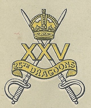 <span class="mw-page-title-main">25th Dragoons</span> Military unit