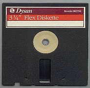 3¼″ дискета от Dysan  (англ.) (рус.