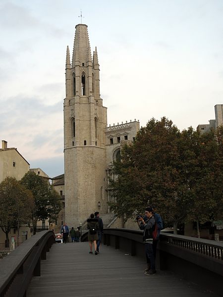 File:443 Pont i església de Sant Feliu (Girona).jpg