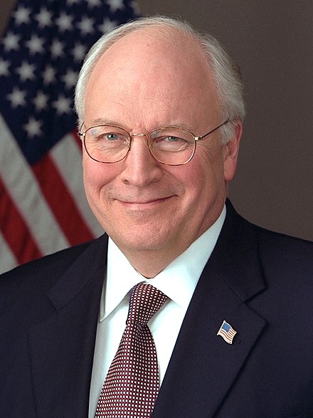 Official portrait of vice president Dick Cheney