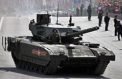 Основной танк Т-14 «Армата». 9 мая 2015 года.