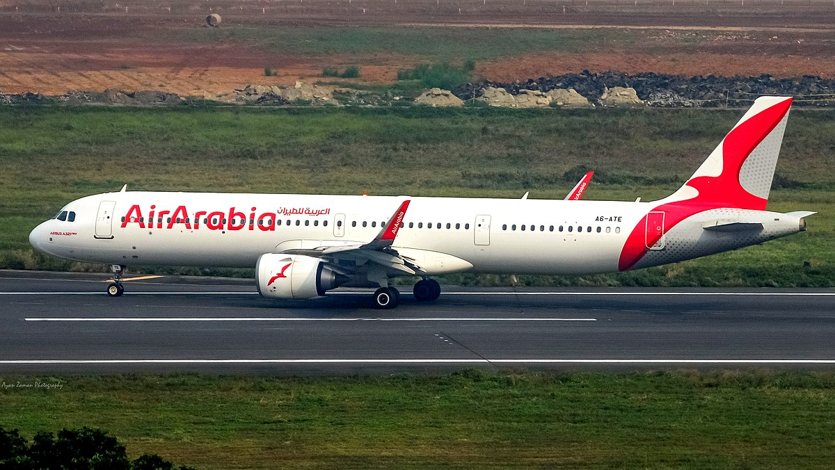 File:A6-ATE - Air Arabia - Airbus A321-251NX - MSN 9265 - VGHS.jpg 