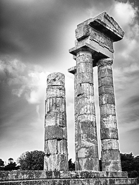 Acropolis of Rhodes, Greece