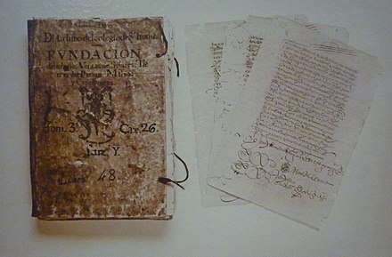 The Foundation Act of 1611 stored in the UST Archives