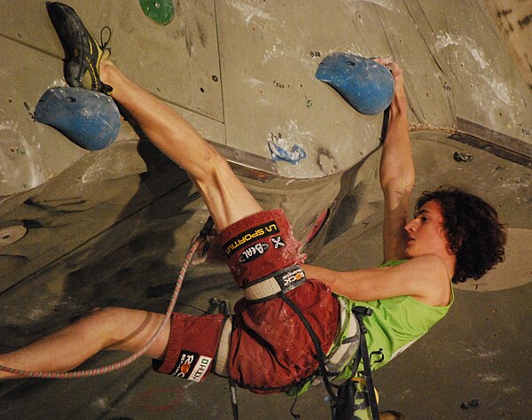 Adam Ondra at the IFSC Lead Worldcup Imst 2009