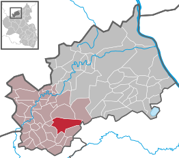Kaart van Adenau