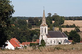 L'église Saint-Vaast.