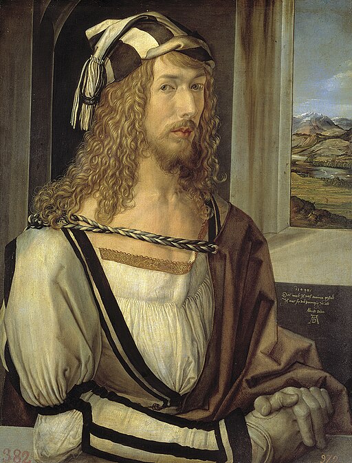 Albrecht Dürer, Selbstbildnis mit 26 Jahren (Prado, Madrid)